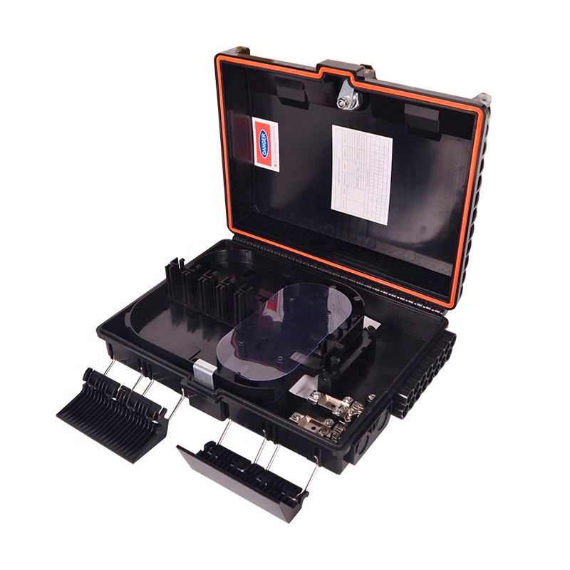 CAJA NAP DE DISTRIBUCION FTTH-16B NEGRA + SPLITER 1X 8 / 1X16 – PRISA ...